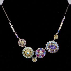 Swarovski Jewelry - SWAROVSKI~crystal flowers~STATEMENT NECKLACE Swarovski Jewelry - SWAROVSKI~crystal flowers~STATEMENT NECKLACE